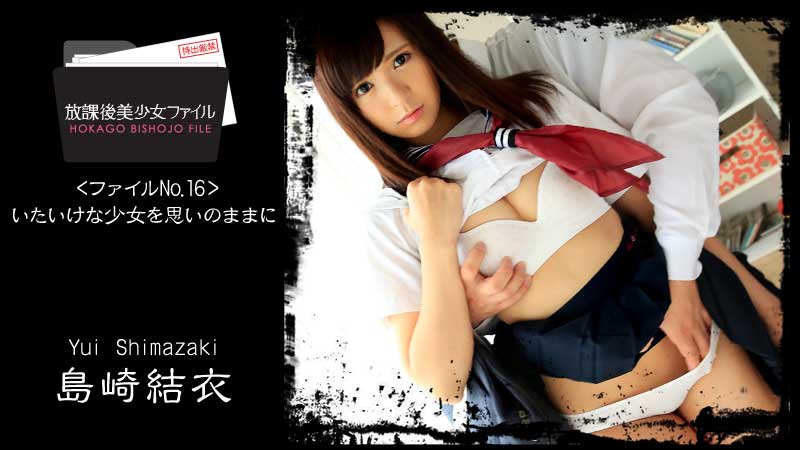島崎結衣【しまざきゆい】 放課後美少女ファイル No.16～いたいけな少女を思いのままに～